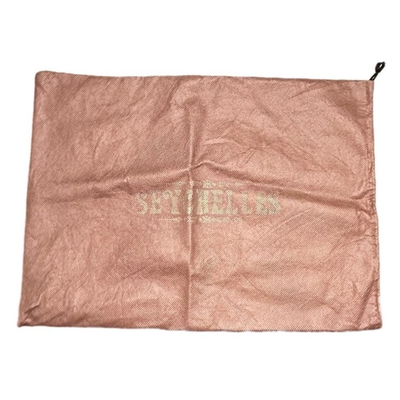 Seychelles dust bag brown used well loved loose threads - Picture 1 of 9